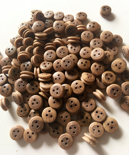 Model Expo - 1/4" (7mm) Walnut Deadeye 150 pcs