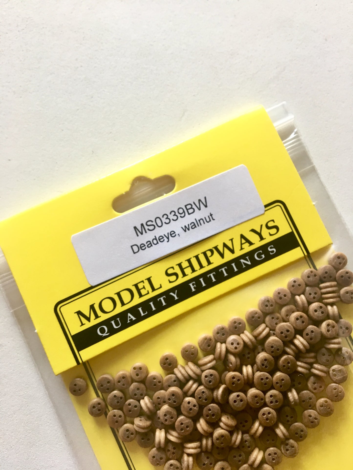 Model Expo - 9/64" (3.5mm) Walnut Deadeye 150 pcs