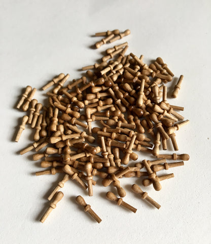 Model Expo - 15/32" (12mm) Walnut Belaying Pin 150 pcs