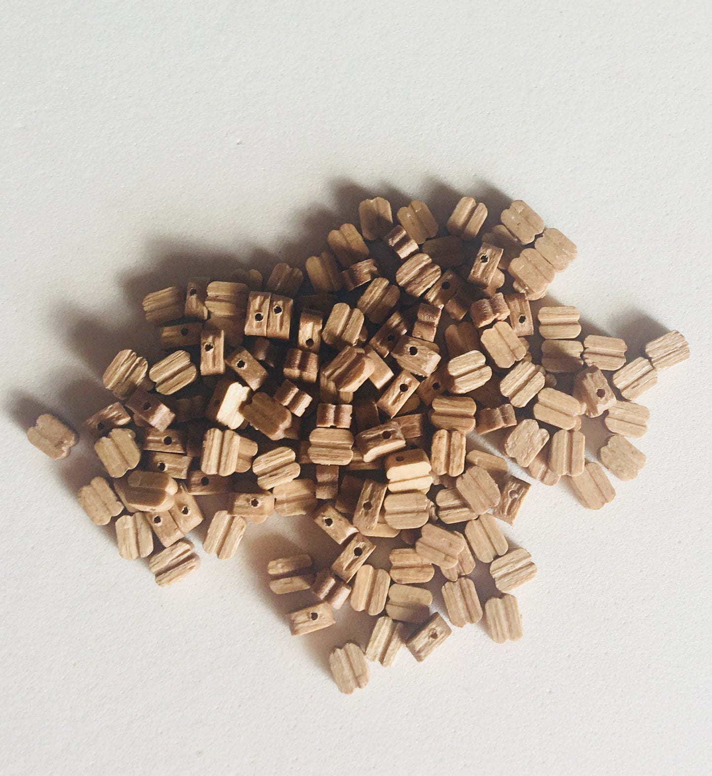 Model Expo - 5/32" (4mm) Walnut Single Sheave Block 150 pcs