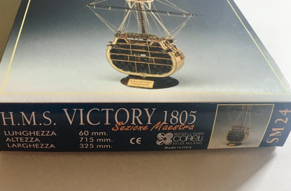 Corel - SM24 VICTORY CROSS SECTION 1:98 SCALE - Wooden Ship Model Kit