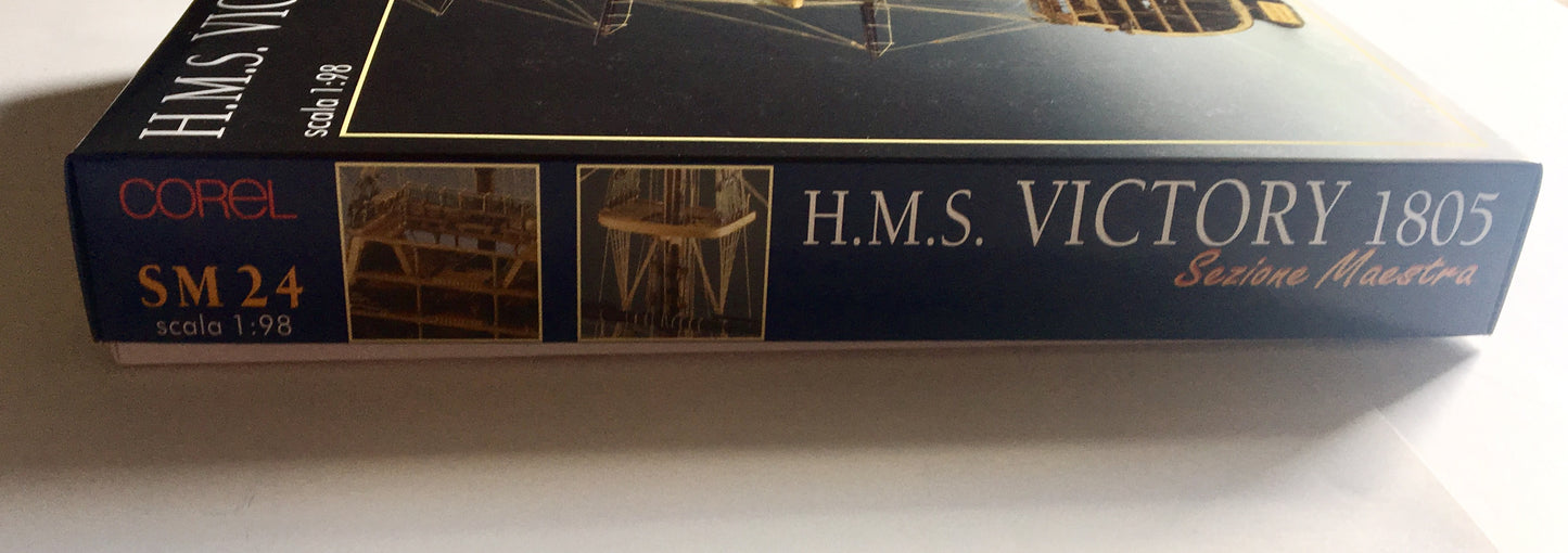 Corel - SM24 VICTORY CROSS SECTION 1:98 SCALE - Wooden Ship Model Kit