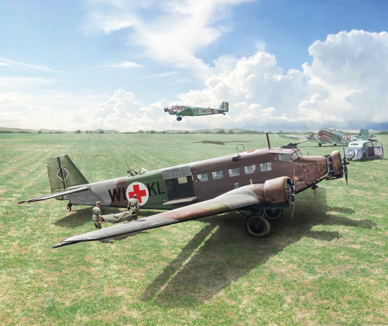Italeri - 1:72 Junkers Ju.52/3m