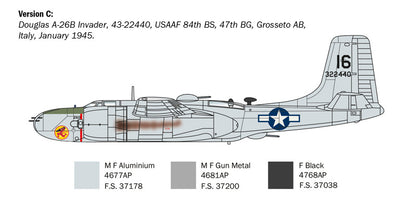 Italeri - A-26B Invader 1:72 Scale