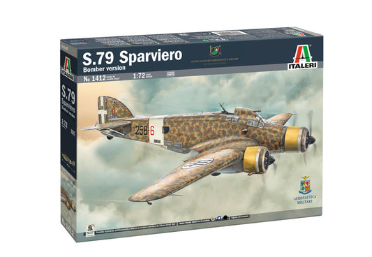 Italeri - S.79 Sparviero Bomber Version 1:72 Scale