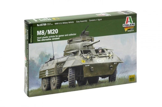 Italeri - M8/M20 Tank 1:56