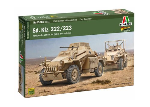 Italeri - Sd.Kfz. 222/223 1:56