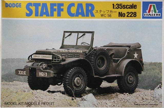Italeri - Dodge WC-56/57 Command Car 1:35