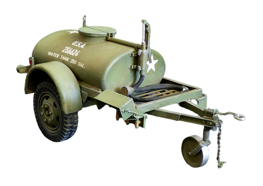 Italeri - 250 GAL S TANK & M101 CARGO TRAILERS 1/35 Scale