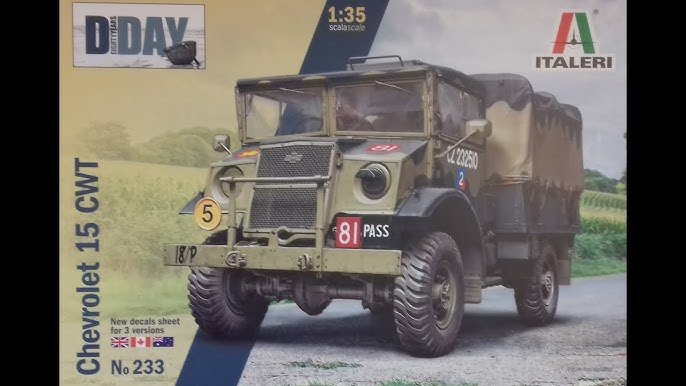 Italeri - Chevrolet 15 CWT 1:35