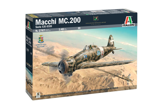 Italeri - Macchi MC. 200 "Saetta" serie XXI-XXIII 1:72 Scale