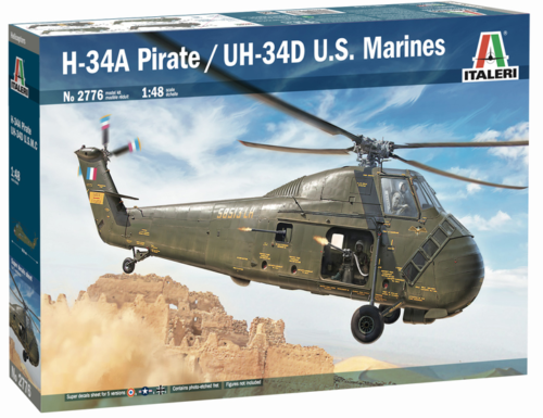 Italeri - H-34A "PIRATE"/UH-34D U.S. MARINES 1/48 Scale