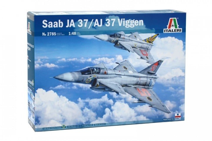 Italeri - SAAB JA37/AJ37 Viggen Fghtr:48