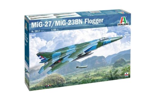 Italeri - MIG-23BN MIG-27D FLOGGER 1/48 1/48 Scale