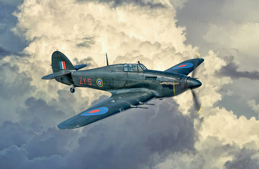 Italeri - 1:48 Hurricane Mk.II C