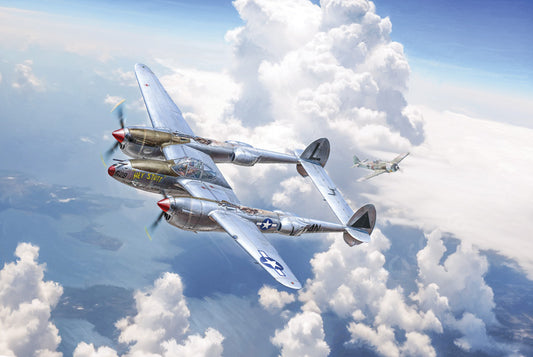 Italeri - 1:48 P-38 J Lightning 1:48 Scale
