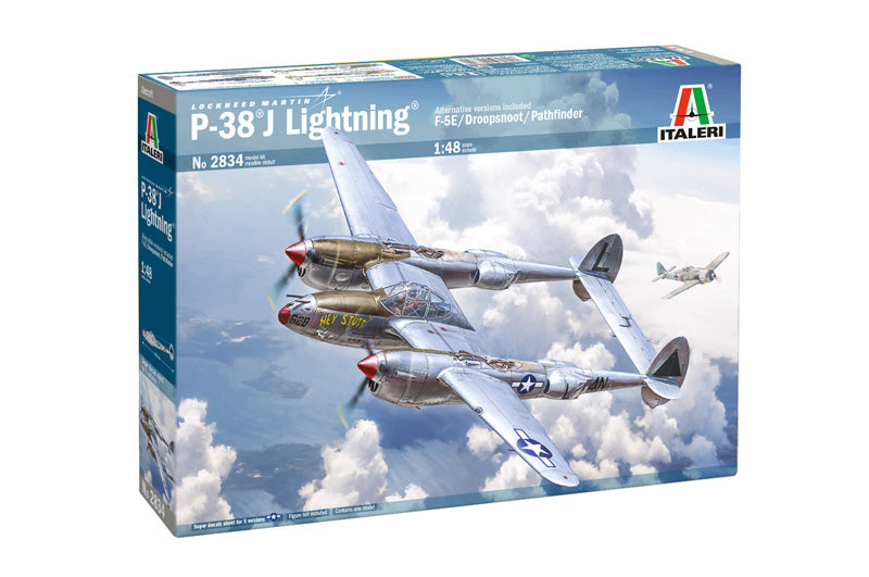 Italeri - 1:48 P-38 J Lightning 1:48 Scale