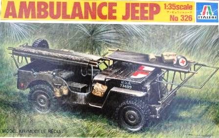 Italeri - Ambulance Jeep 1:35