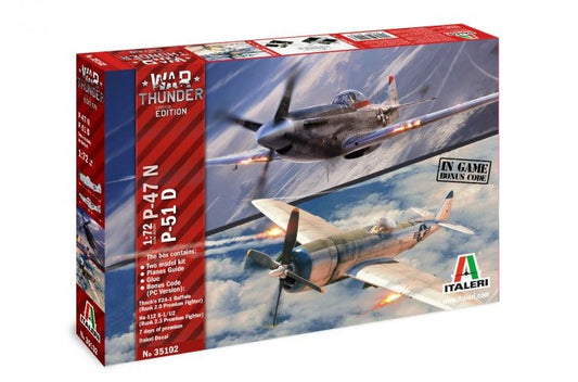 Italeri - War Thunder:P-47N/P-51D 1:72