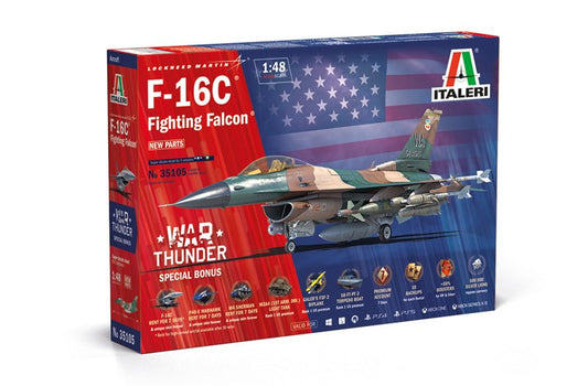 Italeri - War Thunder Series F-16C Falcon 1:48