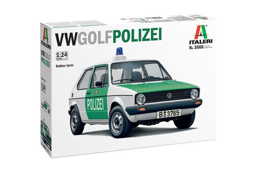 Italeri - VW Golf Polizei 1:24