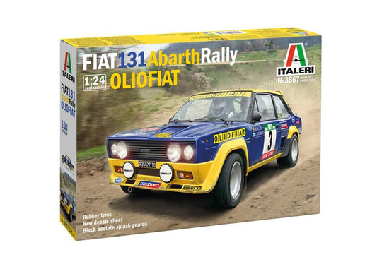 Italeri - Fiat 131 Abarth Rally OLIO Fiat 1:24