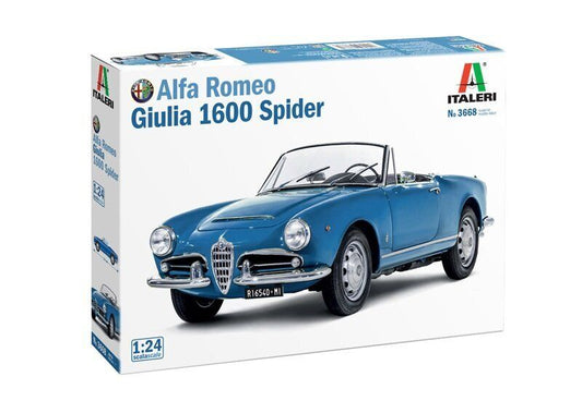 Italeri - 1:24 Alfa Romeo Giulia 1600 Spider