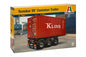 Italeri - 20 Foot Container Trailer 1:24
