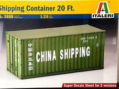 Italeri - SHIPPING CONTAINER 20 FOOT 1/24 Scale