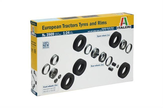 Italeri - European Tractors Tires + Rims