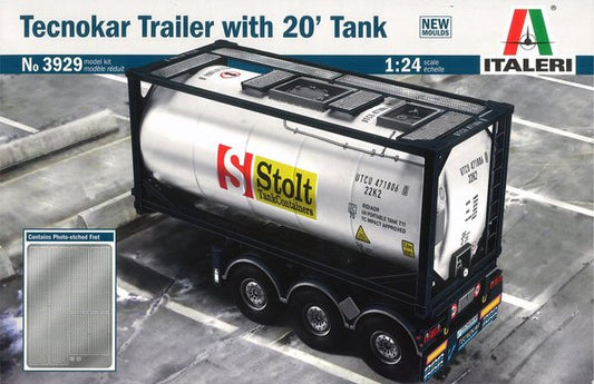 Italeri - Tecnokar 20' Tank Trailer 1:24