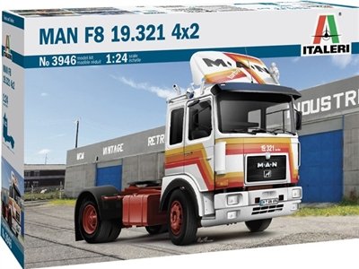 Italeri - MAN F8 19.321 2-Axle Tractor 1:24