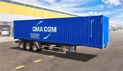 Italeri - 40' Container Trailer 1:24