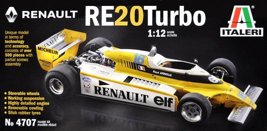 Italeri - Renault RE 20 Turbo 1:12