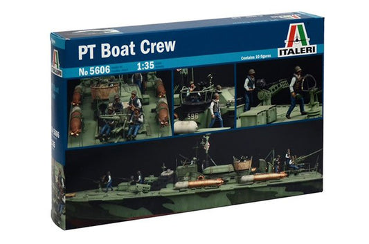 Italeri - PT Boat Crew(10)1:35