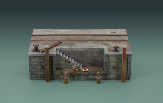 Italeri - DOCK & STAIRS 1:35