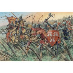 Italeri - 100 Yrs War:Eng Knights 1:72