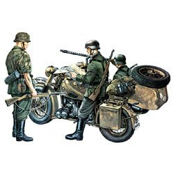 Italeri - WW-II GERMAN MOTORCYCLE 1:72