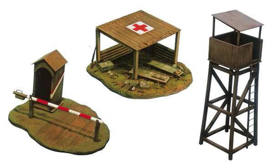 Italeri - WWII Battlefield Bldgs 1:72