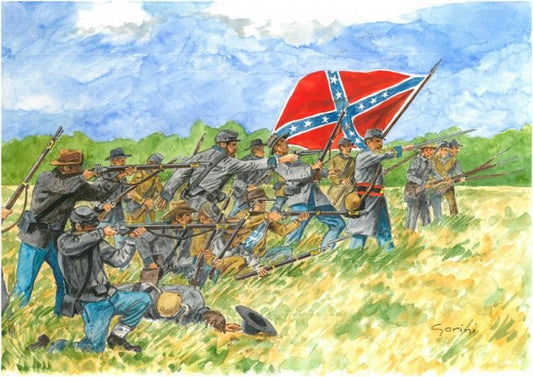 Italeri - Amer Civil War Confed Inf 1:72