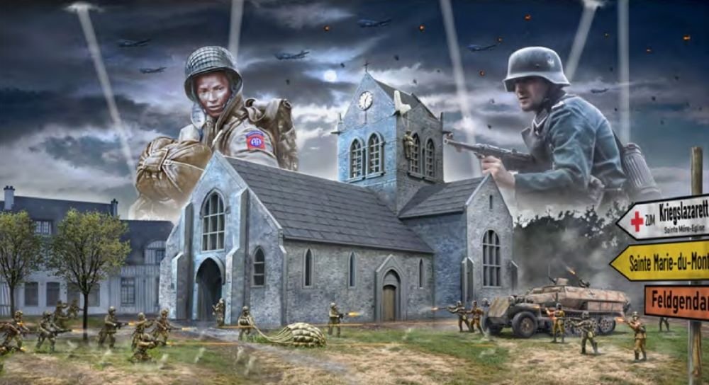 Italeri - Battle of Normandy Sainte Mere 1:72