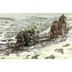 Italeri - Horse Drawn Breda 20/65 w/crew 1:35