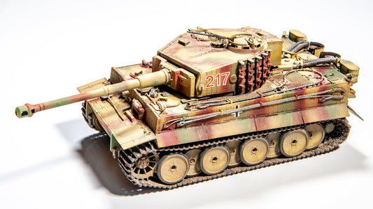 Italeri - PZ.KPFW.VI TIGER I AUSF.E MID PRODUCT'N 1/35 Scale