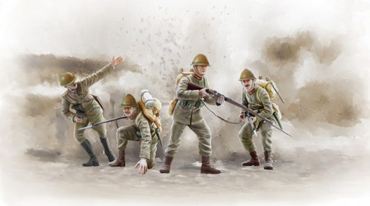 Italeri - WWI Italian Infantry(4)1:35