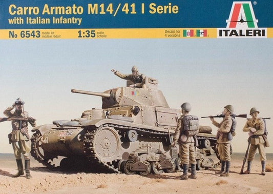 Italeri - M14/41 Med Italian Tank 1:35