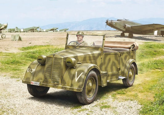 Italeri - Fiat 508CM Coloniale w/crew 1:35