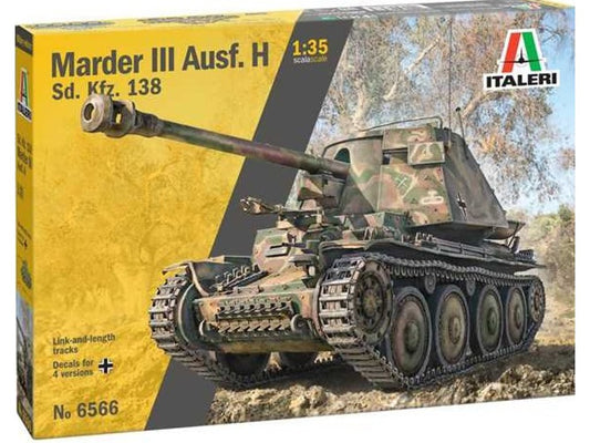 Italeri - SD.KFZ.138 MARDER III AUSF.H 1/35 Scale