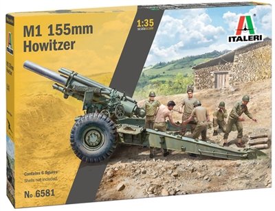 Italeri - M-1 155mm Gun w/Crew 6 figs 1:35