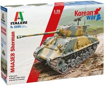 Italeri - Sherman M4A3E8 Korean War 1:35