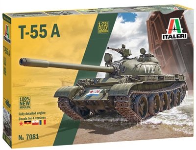 Italeri - T-55 Main Battle Tank 1:72